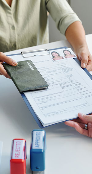 Visa support consultation at Talha Travels Consultant, Vadodara