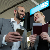 Business visa services icon